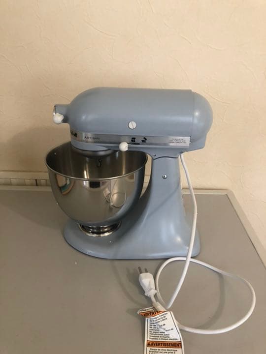 キッチンエイド　スタンドミキサー　日本未発売　ミスティーブルー