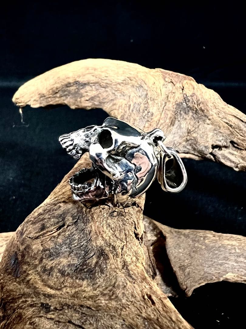 CRAZY PIG クレイジーピッグLarge Skull Hinged