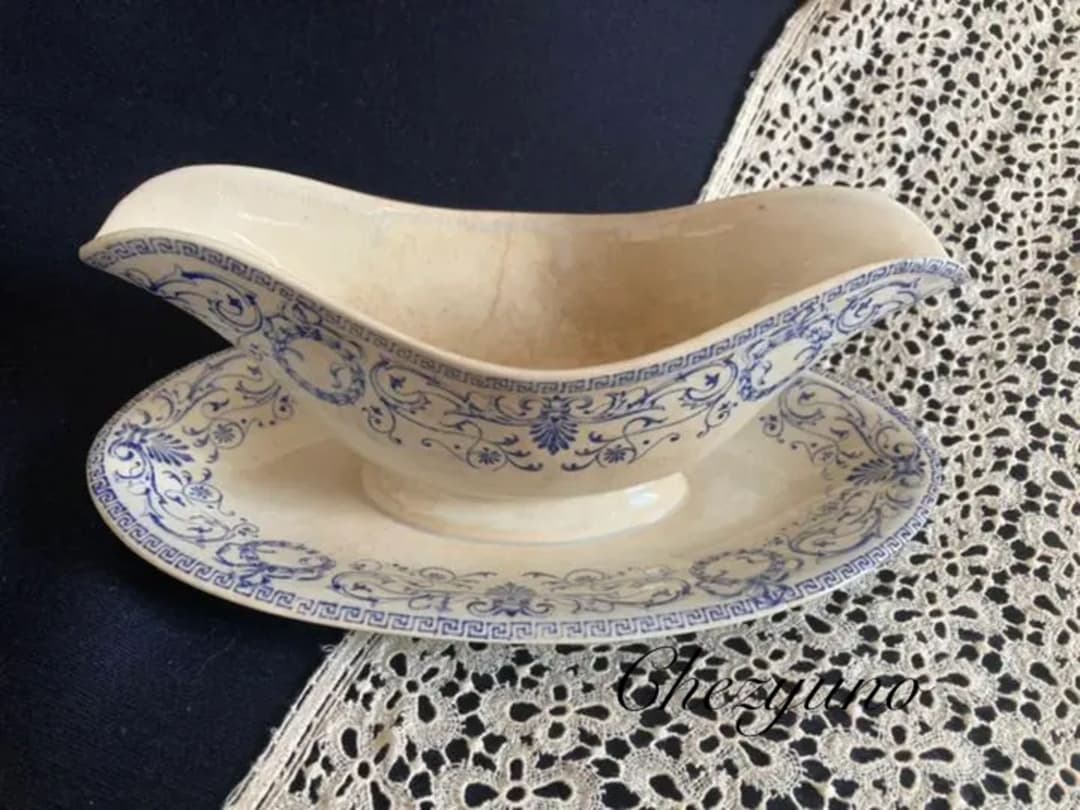 フランスアンティーク クレイユモントロー ソーシエール