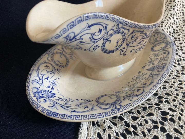 フランスアンティーク クレイユモントロー ソーシエール