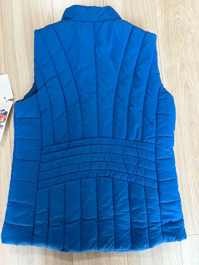 NFLデトロイトライオンズ　パフベスト　防寒　【新品未使用】