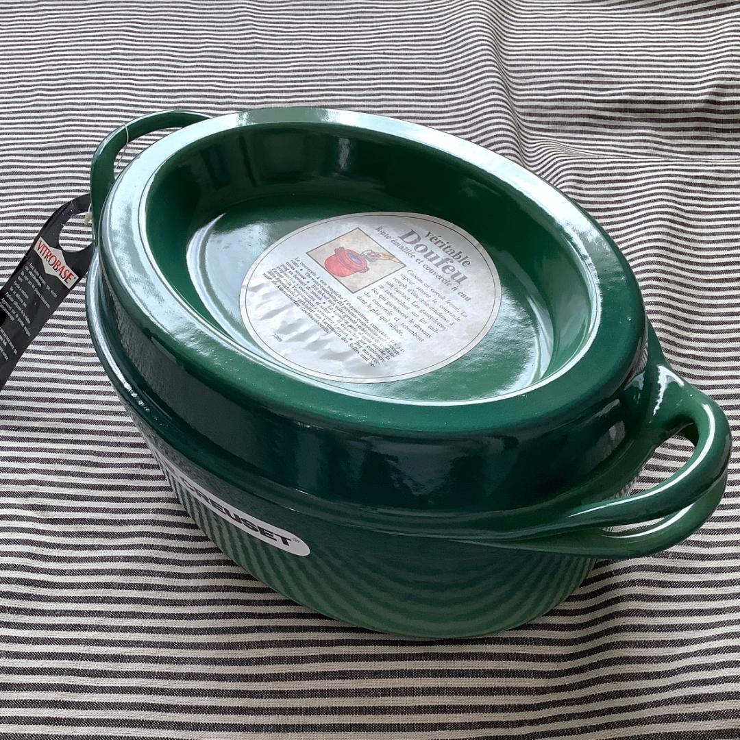 【入手困難 デッドストック】クーザンス/ ルクルーゼ ドゥフー 28 ミント色