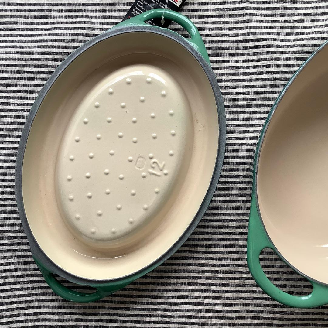 【入手困難 デッドストック】クーザンス/ ルクルーゼ ドゥフー 28 ミント色