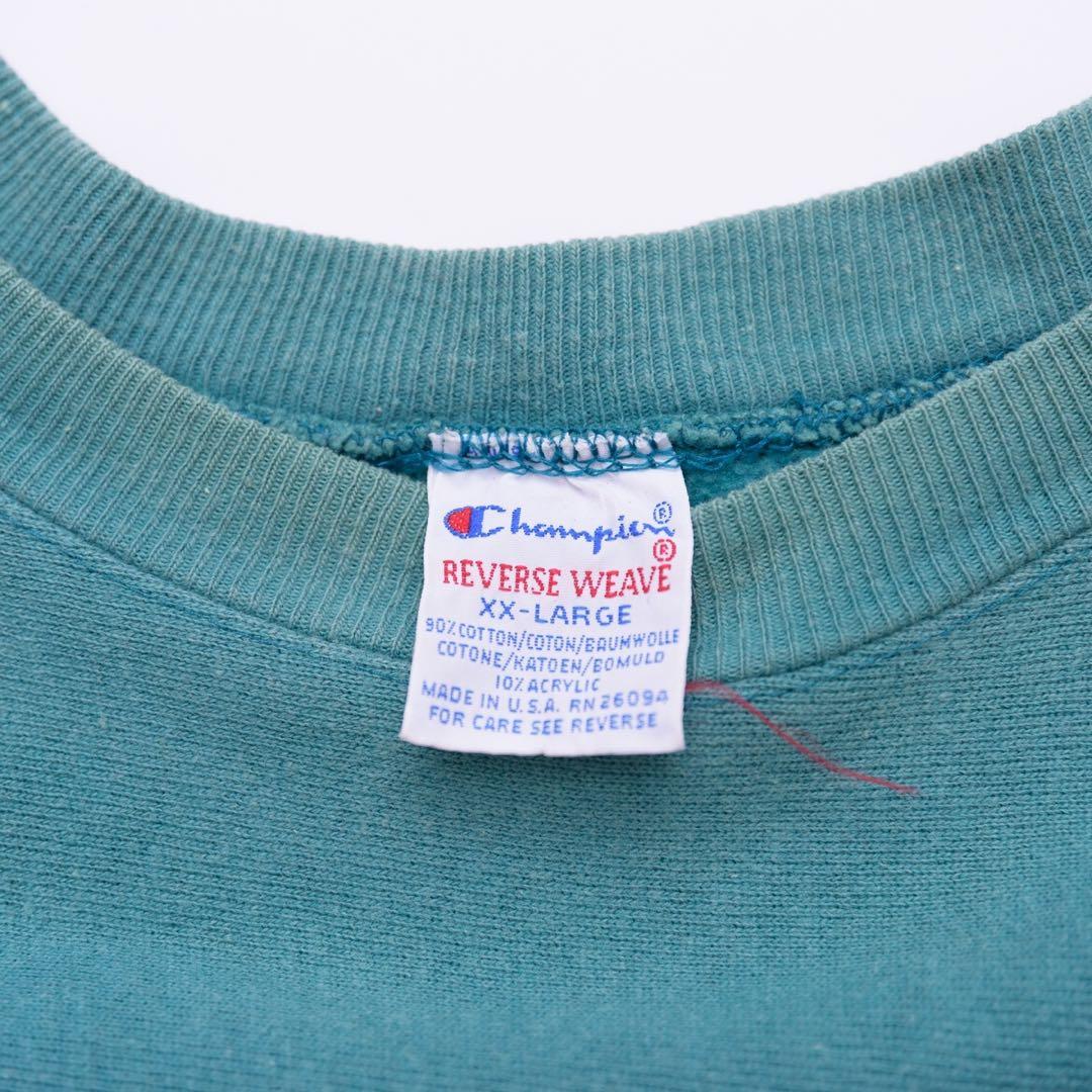 90s champion リヴァースウィーブ USA製 フェード 古着 XXL