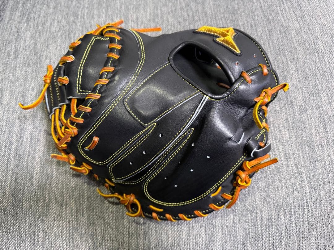 軟式用【ミズノプロ】號SAKEBI【捕手用／B-D型】型付け済み