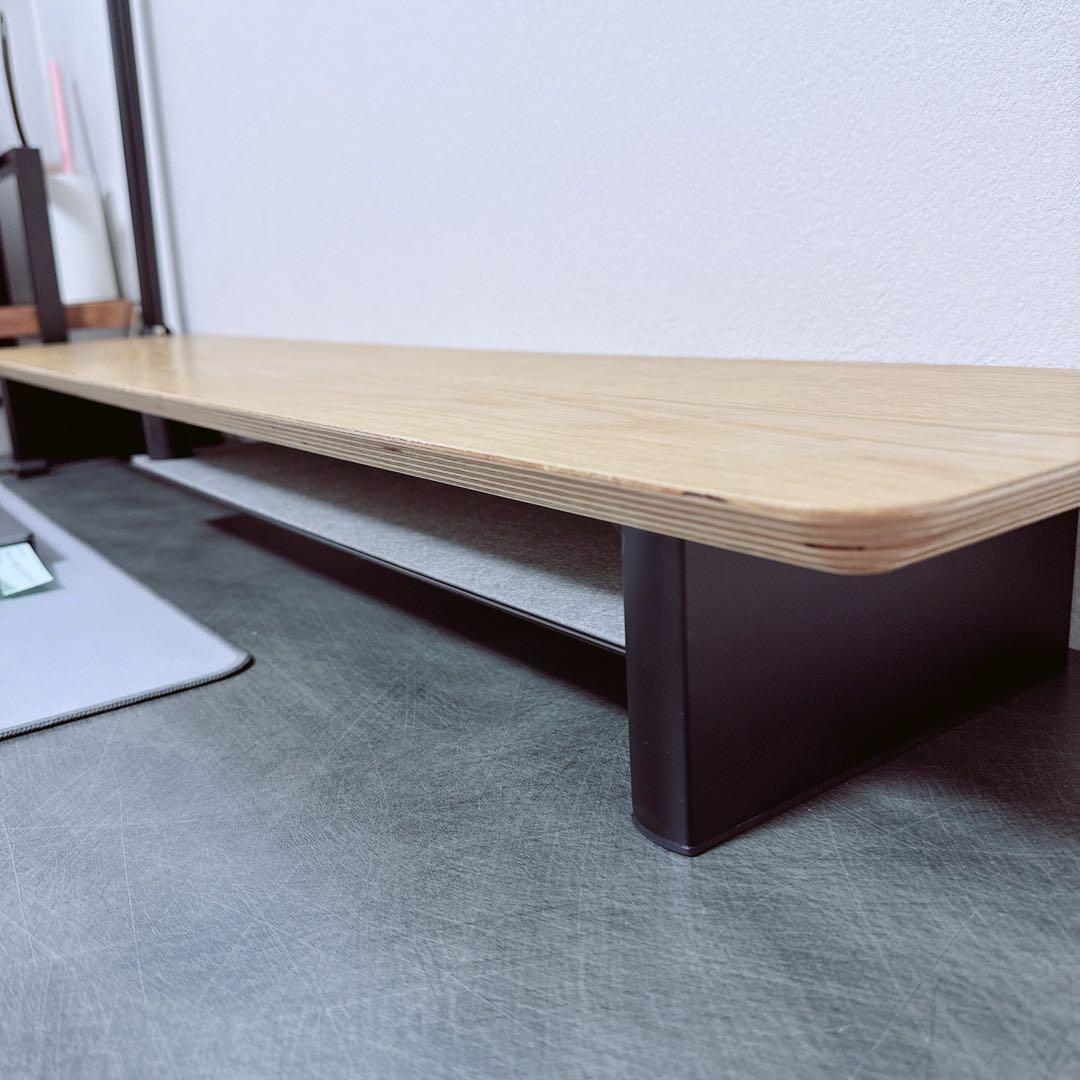 amesoba 木製 モニタースタンド