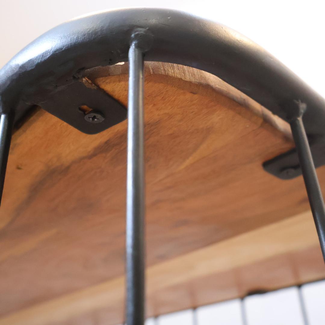 SPICE OF LIFE 3段ワイドワゴンラック オープンシェルフ 工業系