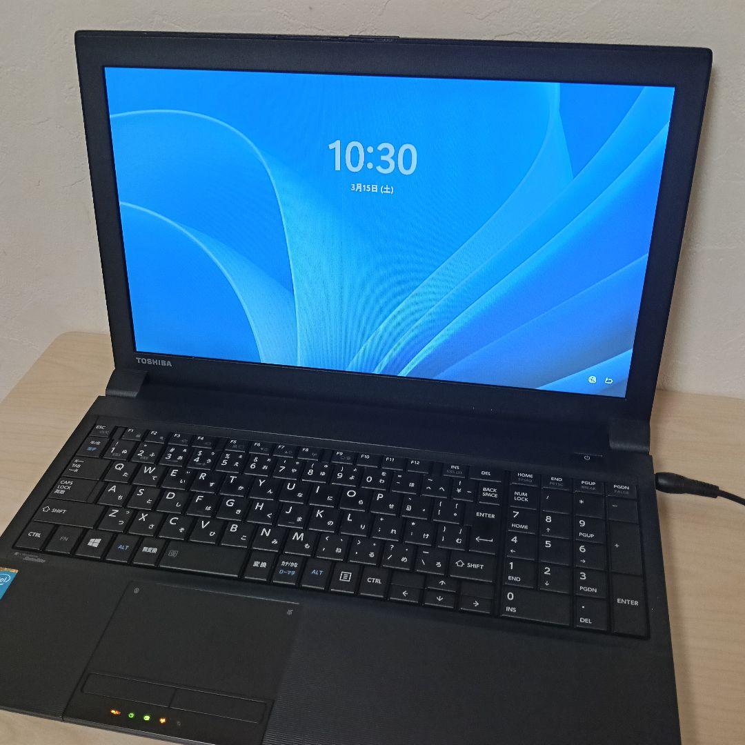【中古品・即日発送】東芝パソコン320GBWin11 DVDノートPC273