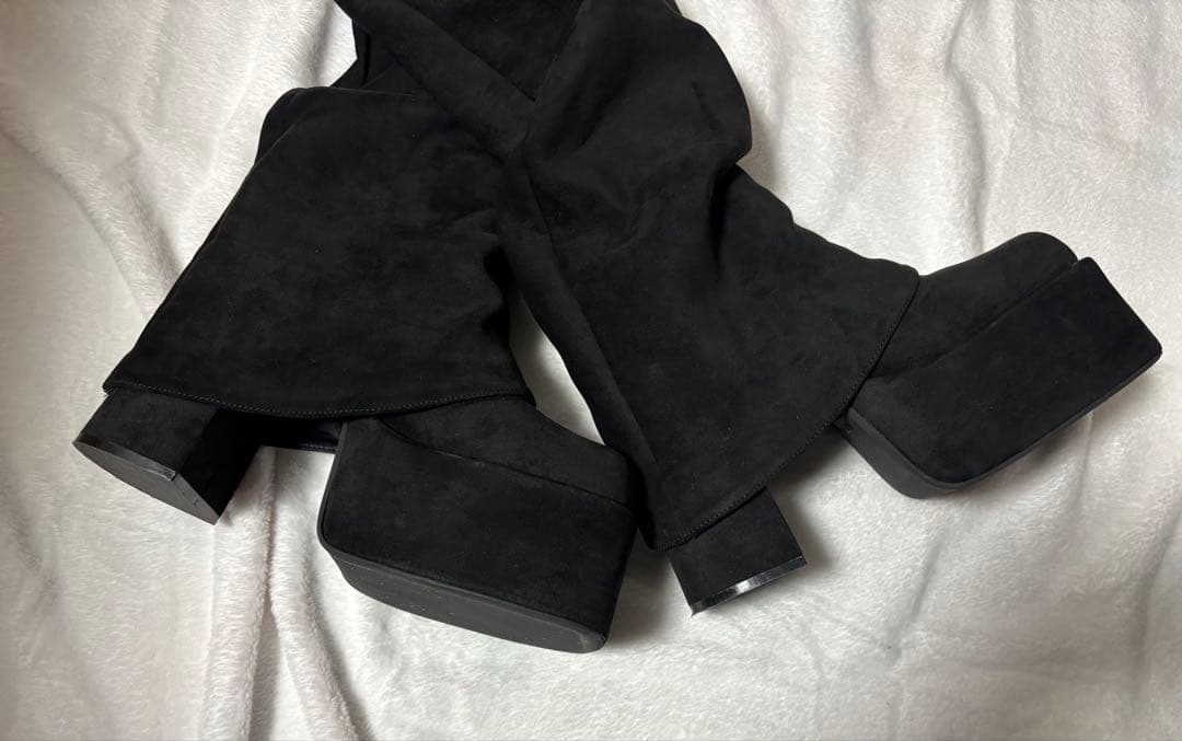 m*s様 ルーズフレアカバーフィットブーツ