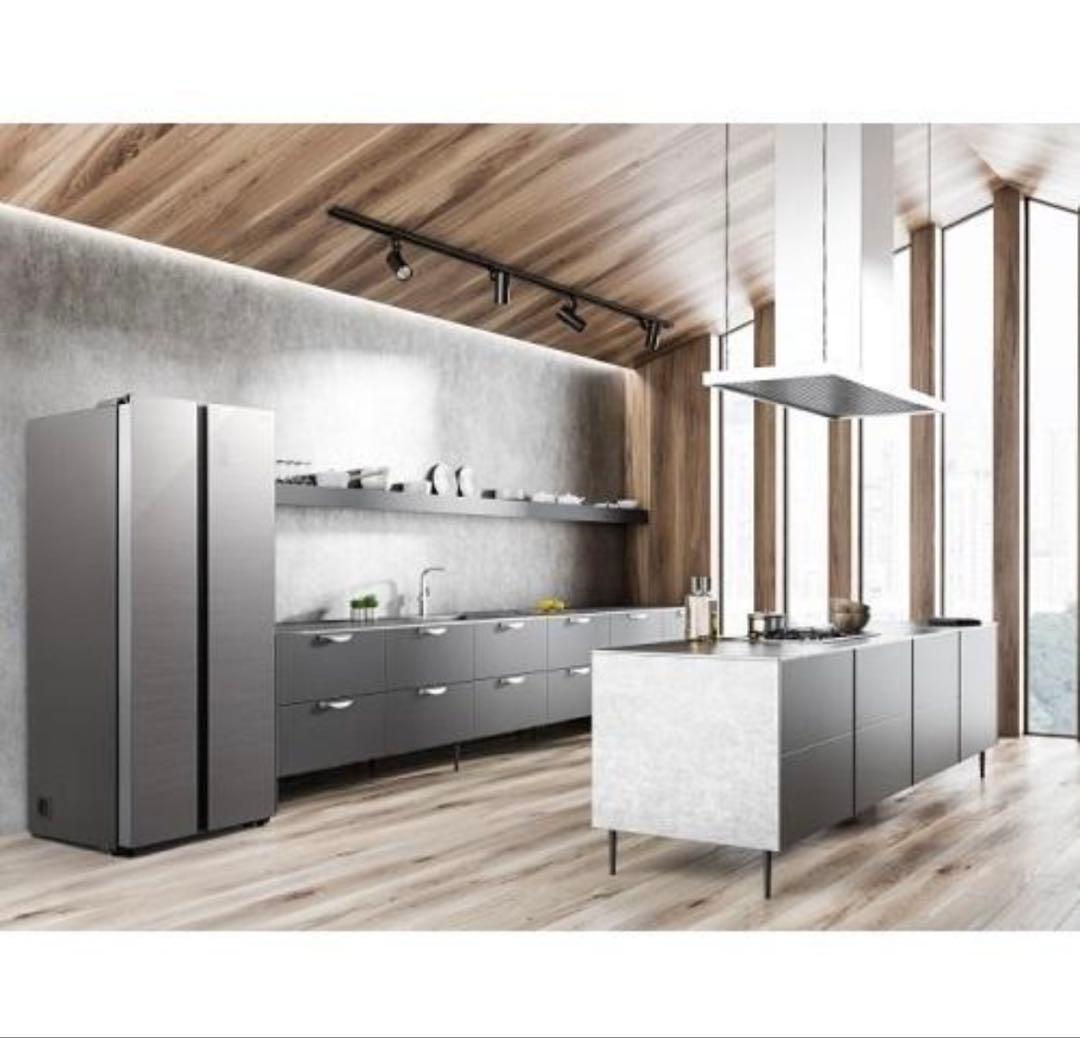 【美品】AQUA ノンフロン冷凍冷蔵庫 シルバー