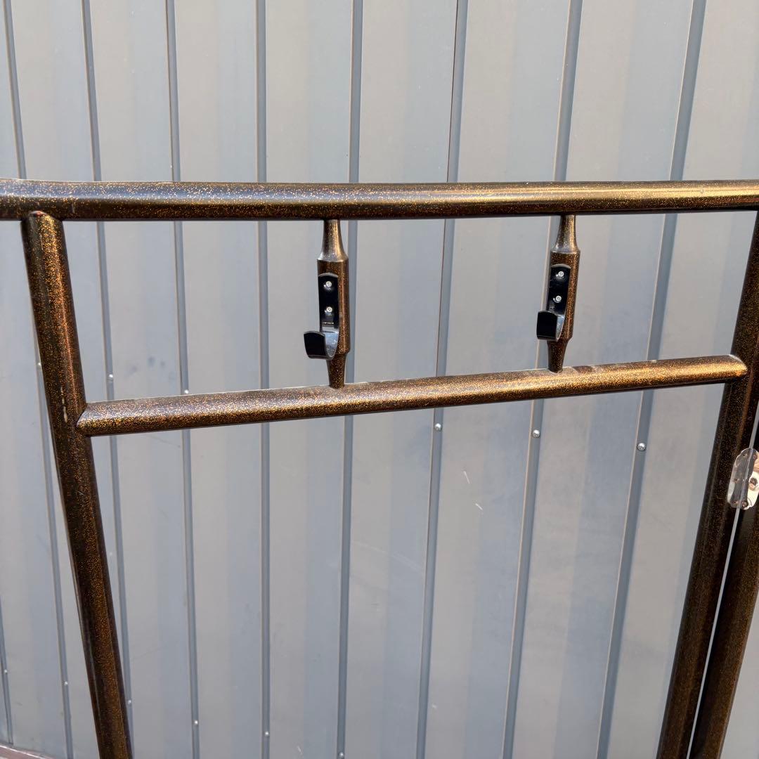 昭和レトロ 和風 古民具 漆塗り ラメ 衣桁 衣紋掛け 古道具 和家具 着物和服