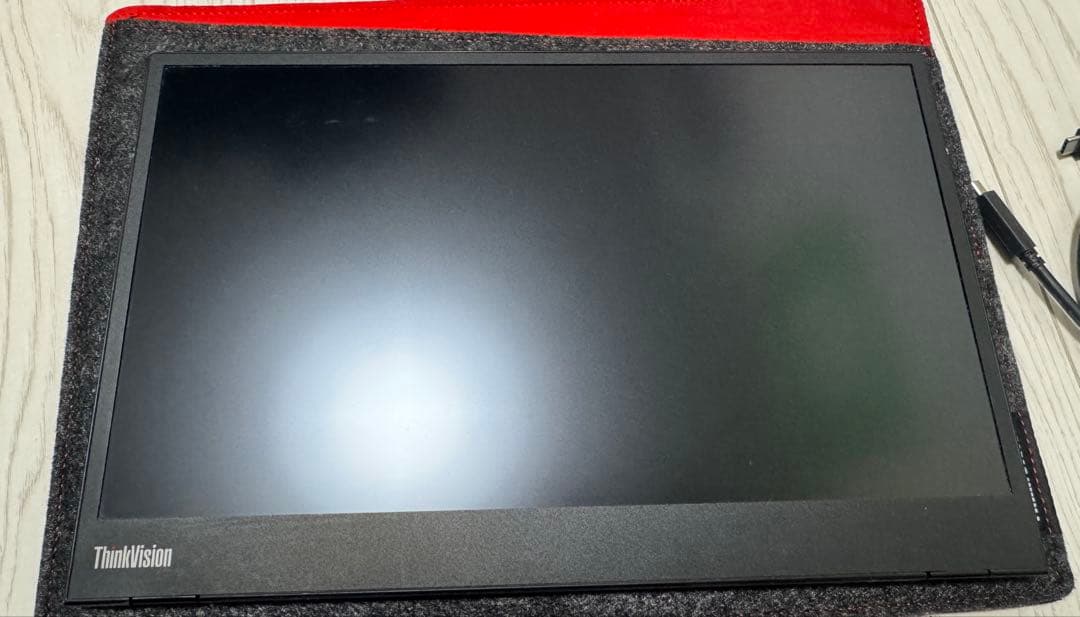 中古　Lenovo ThinkVision M14 モバイルモニター