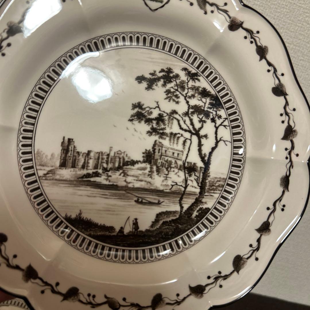 ウェッジウッド　ジーニアスコレクション　フロッグサービス　デザートプレート