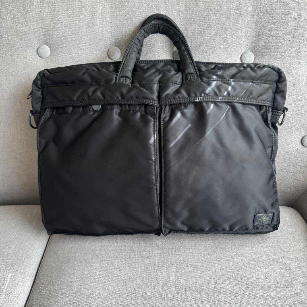美品 PORTER ポーター タンカー 2WAYブリーフケース ビジネスバッグ