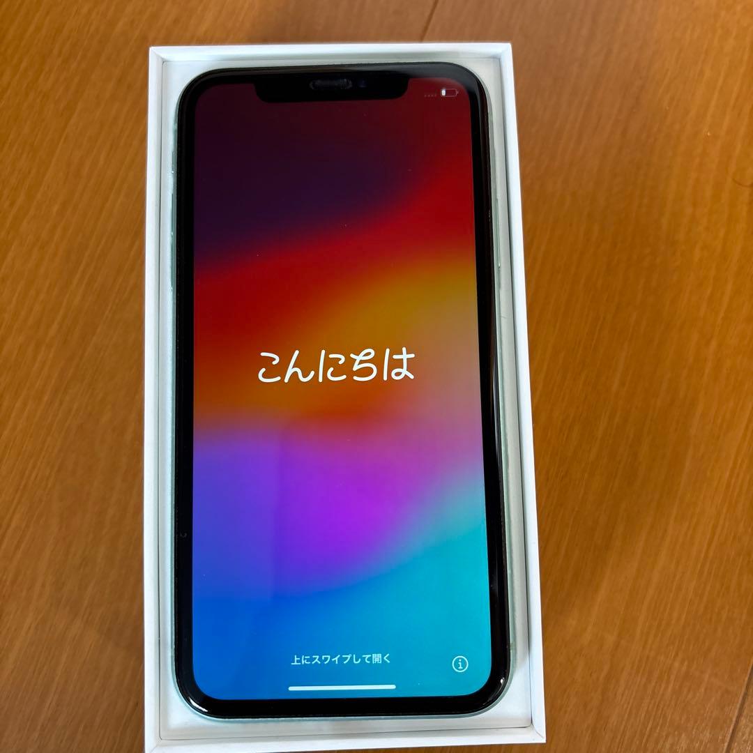Apple iPhone 11 64GB ミントグリーン