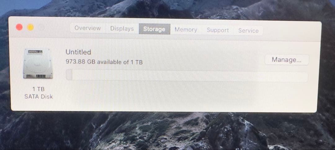 Apple iMac 21.5インチ (Late 2013)