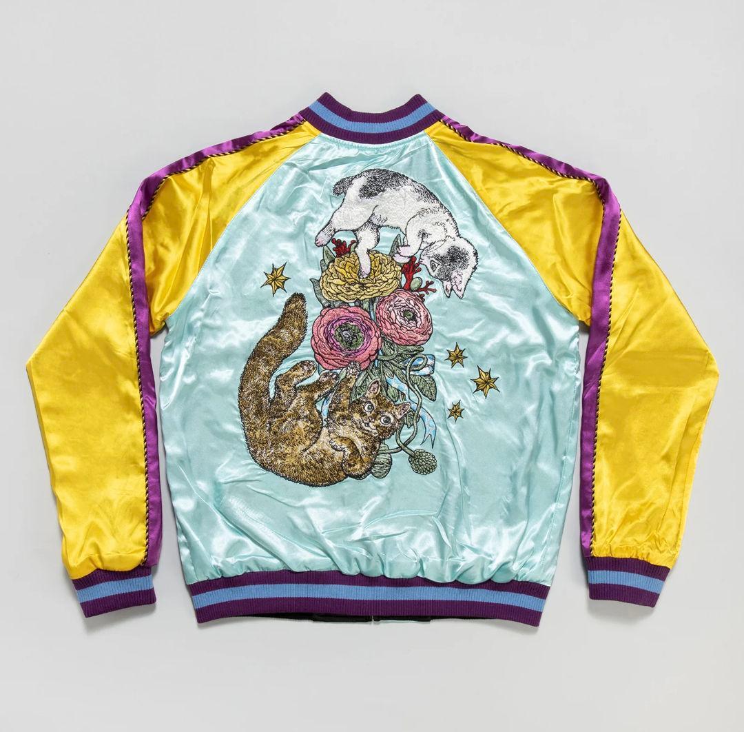 ヒグチユウコ ボリス雑貨店 スカジャン 月と太陽