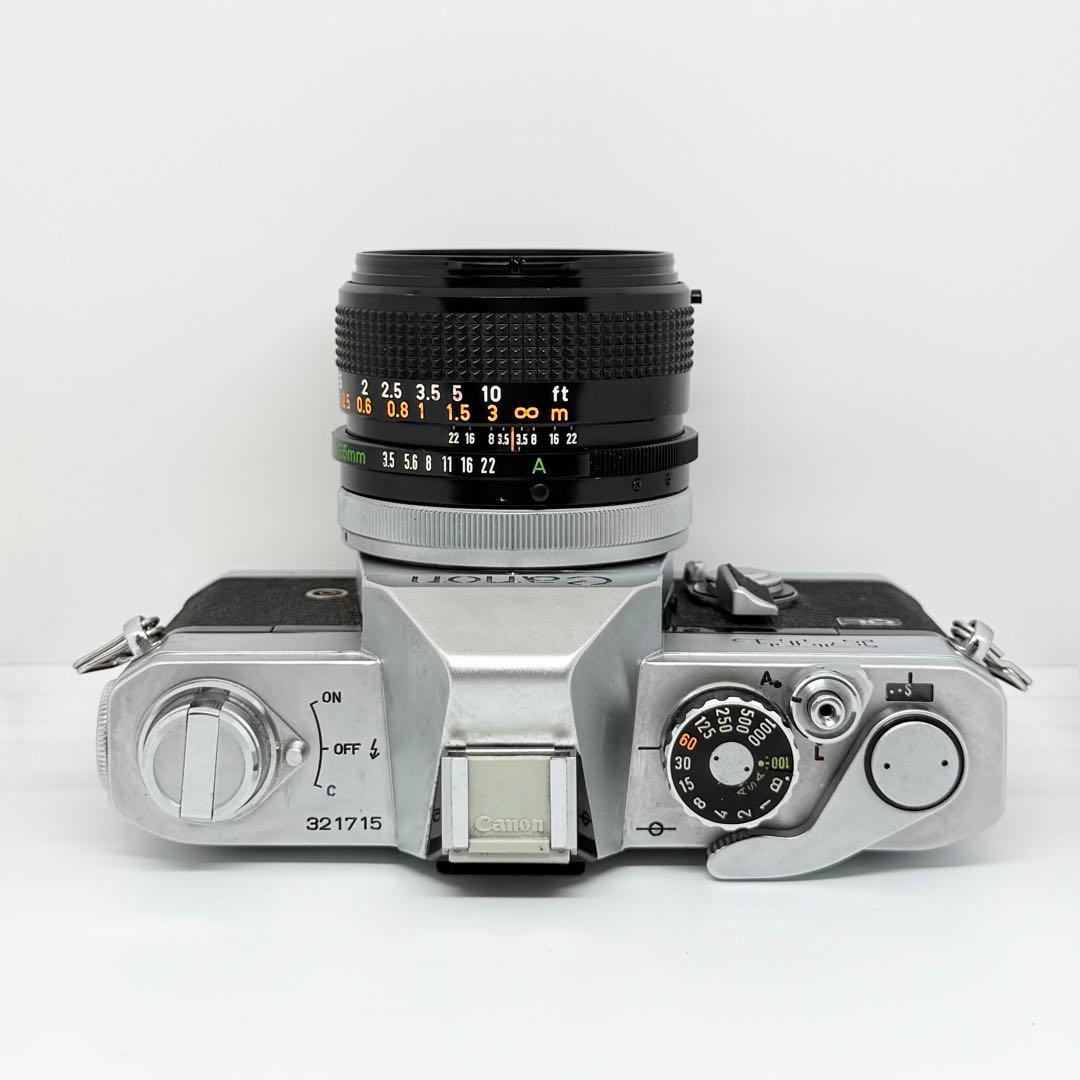 【完動品】Canon FTb QL 一眼レフ フィルムカメラ 動作確認済み