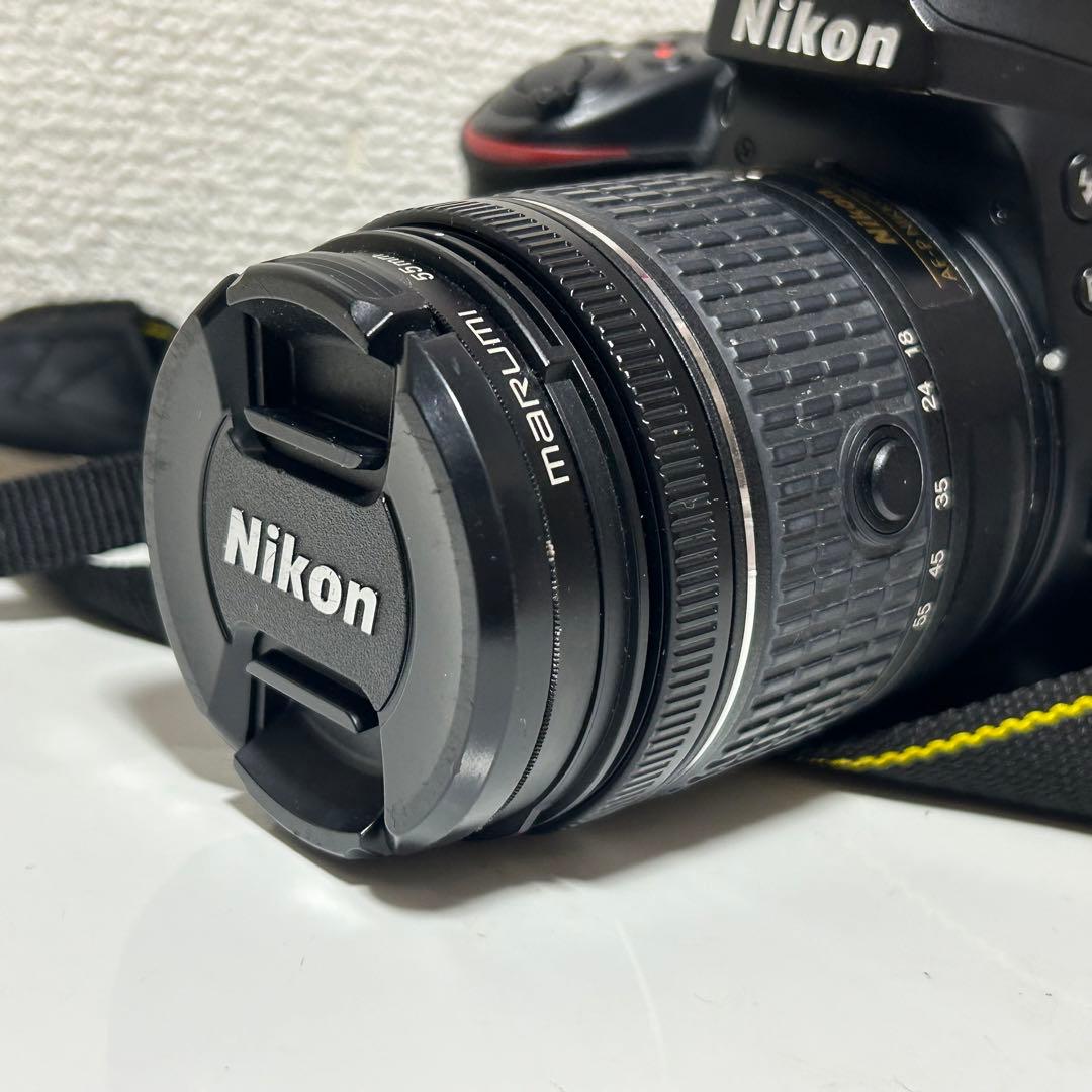 Nikon D3500 一眼レフ 本体、レンズ、バッテリー、充電器4点セット