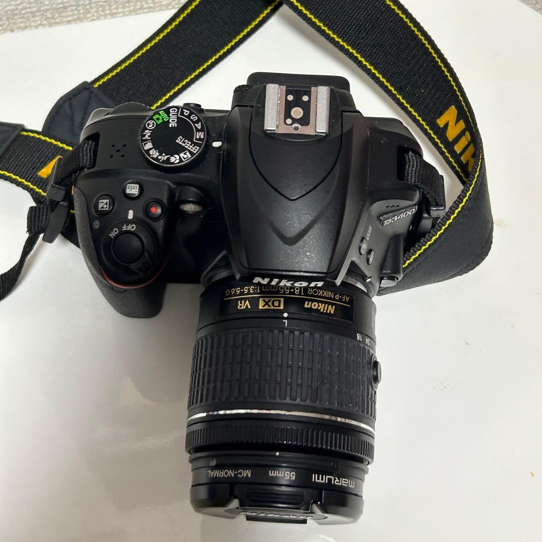 Nikon D3500 一眼レフ 本体、レンズ、バッテリー、充電器4点セット