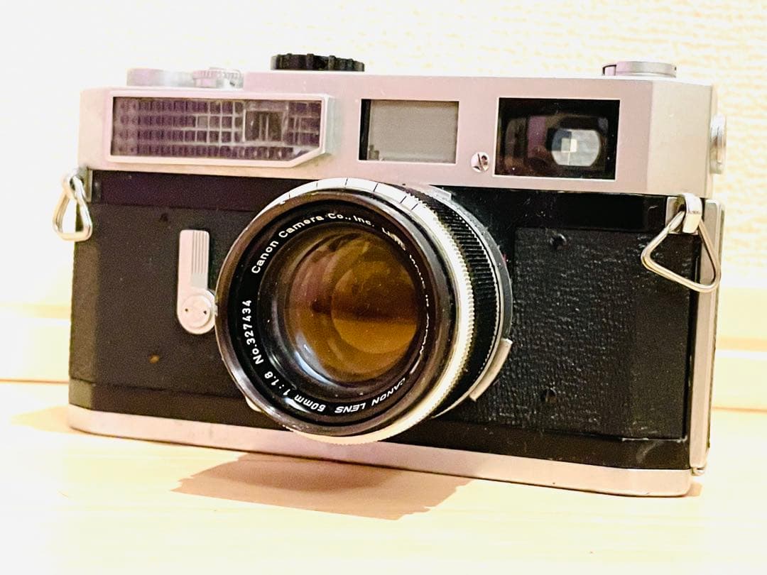 美品✨Canon model 7 レンジファインダーカメラ 50mmレンズ付き