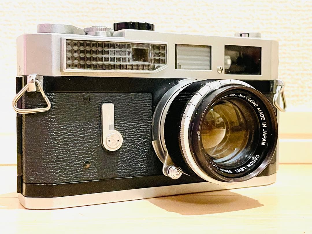 美品✨Canon model 7 レンジファインダーカメラ 50mmレンズ付き
