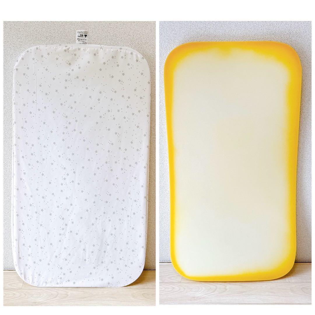 【美品】HZDMJ ベビーベッド　折りたたみ 添い寝 新生児用　コンパクト　蚊帳