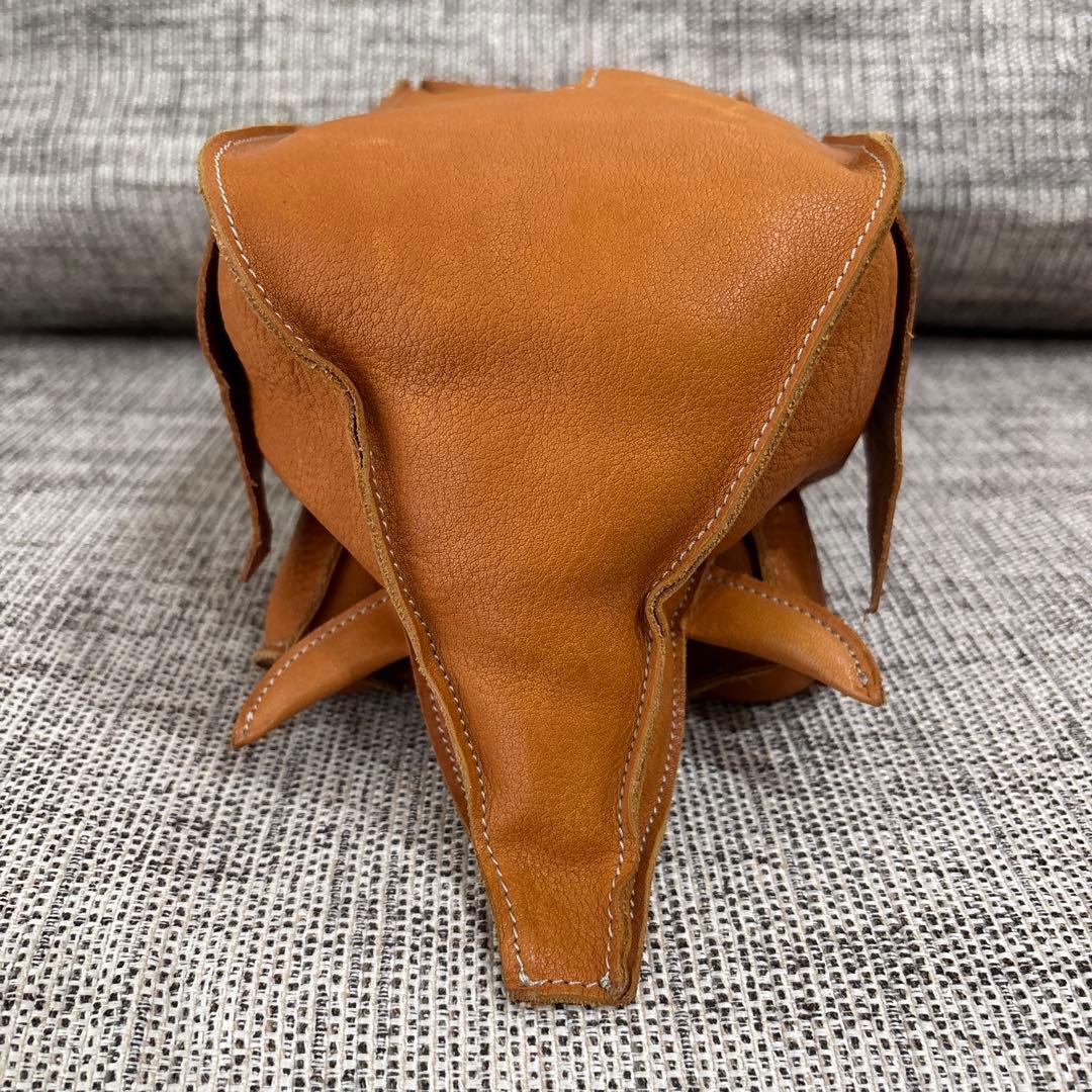 BEERBELLY 象のティッシュボックス　皮製品