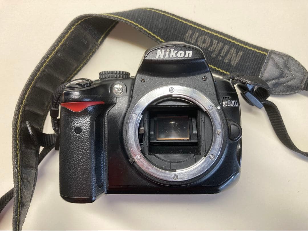 【動作確認済】Nikon D5000 赤外カットフィルター除去ボディー 付属品有
