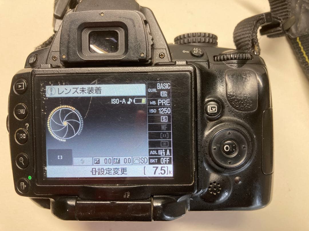 【動作確認済】Nikon D5000 赤外カットフィルター除去ボディー 付属品有