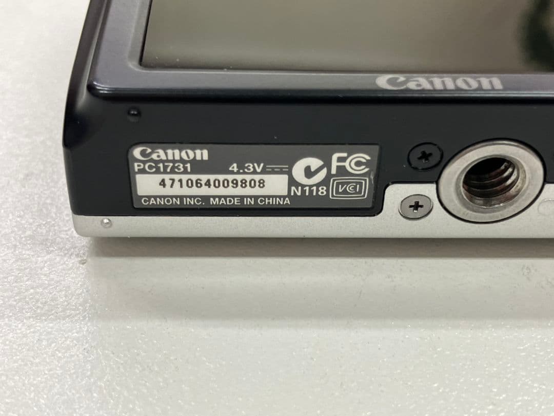 【デジカメ　キャノン　PC1731】充電器付