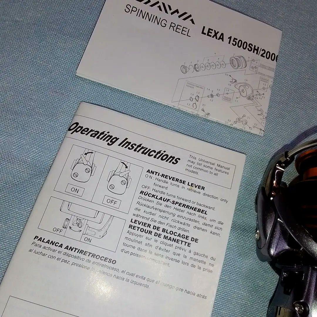 【未使用品】DAIWA LEXA 1500SH スピニングリール 逆輸入版
