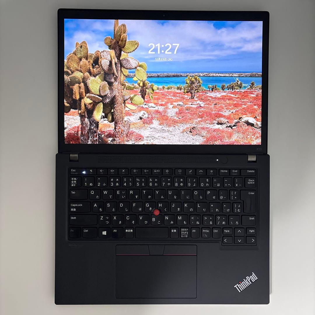 Ryzen5PRO搭載⭐️ThinkPad X13Gen2✨バッテリー99%✳︎美品