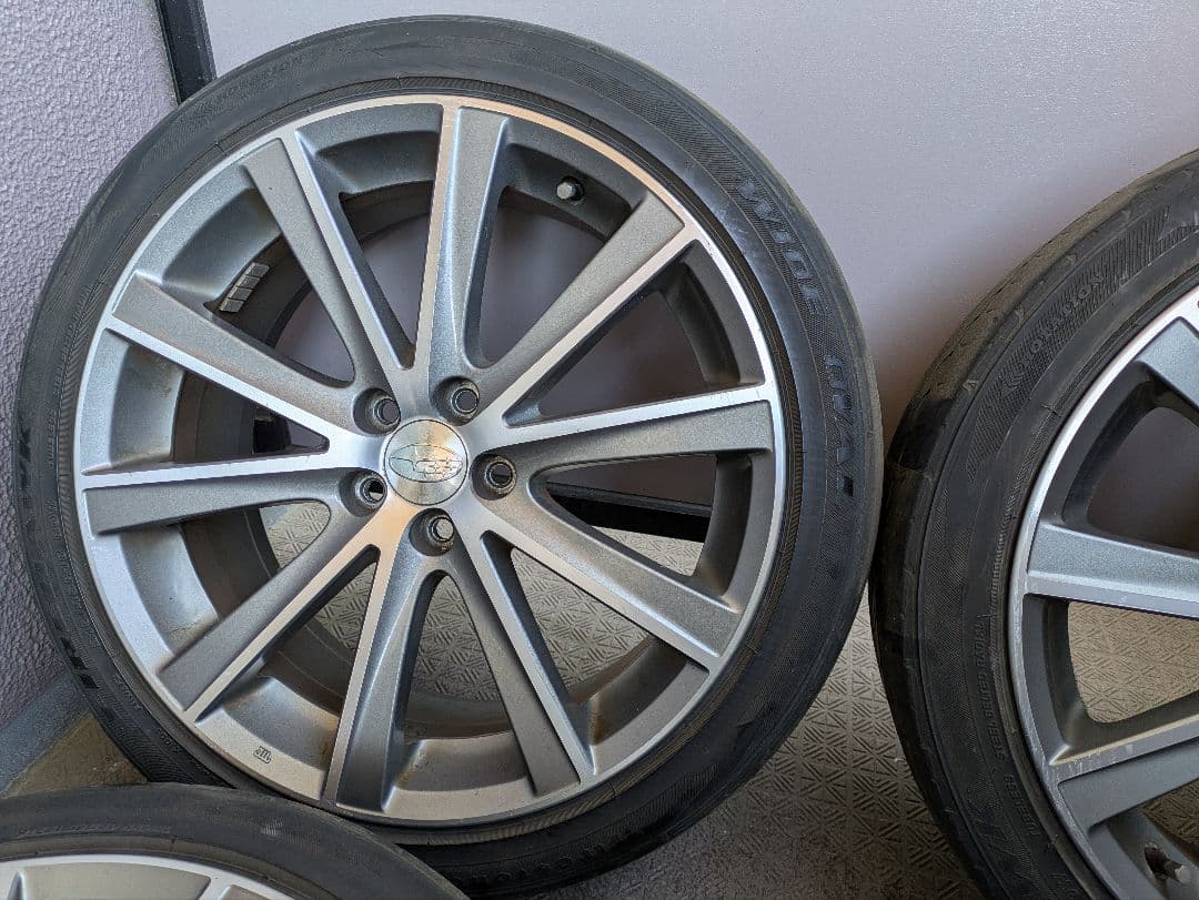 ジョージページです。レガシィ純正ホイール　18インチ　レガシー BRG