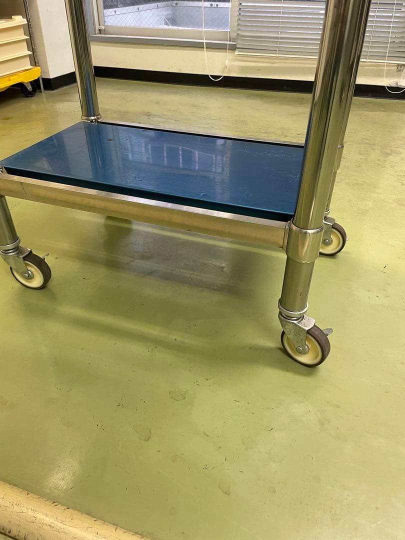 ステンレス作業台 キャスター付き