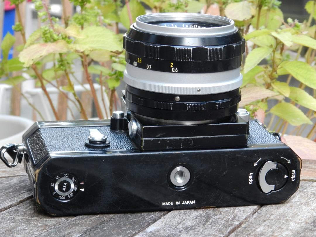 極美品　Nikon F ブラック　Nikkor-s 50 1.4 即撮影可