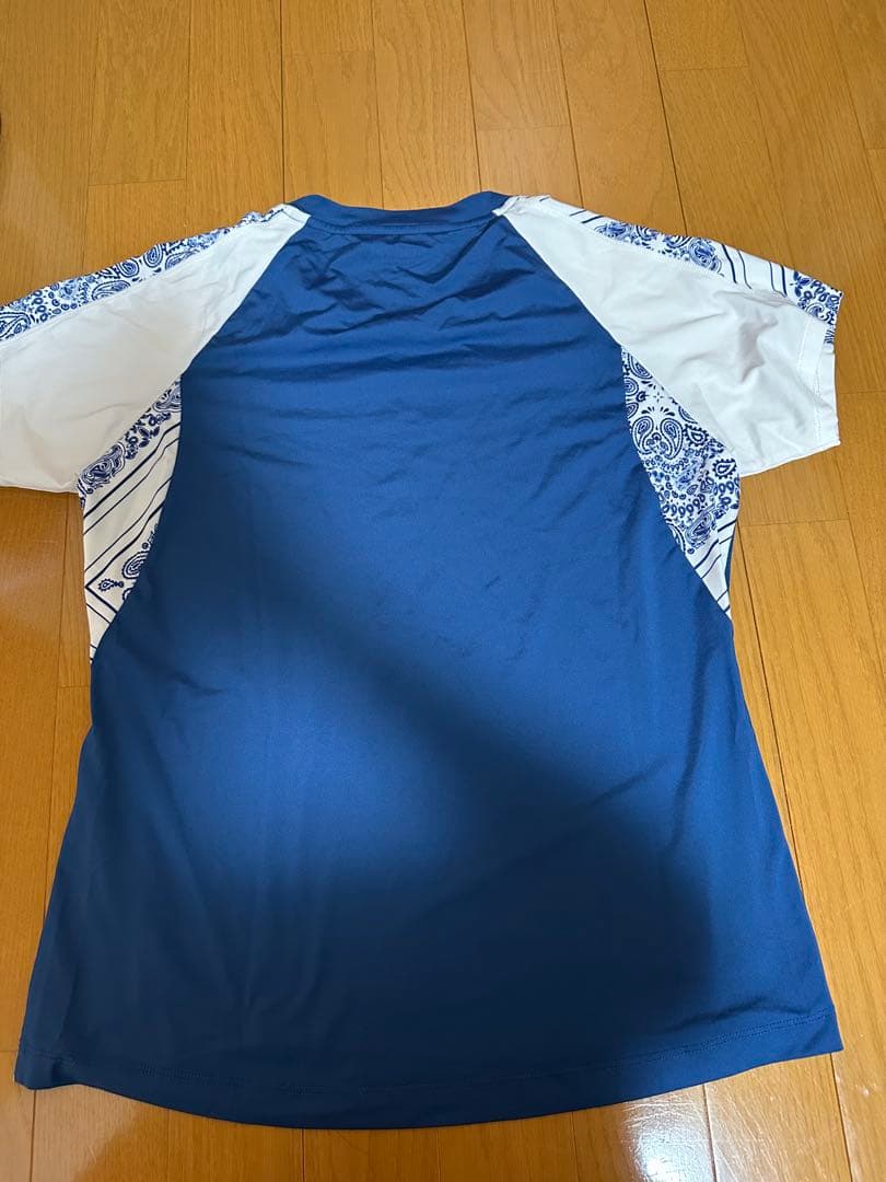 Admiralウェア バンダナ柄Tシャツ 青 3点セット