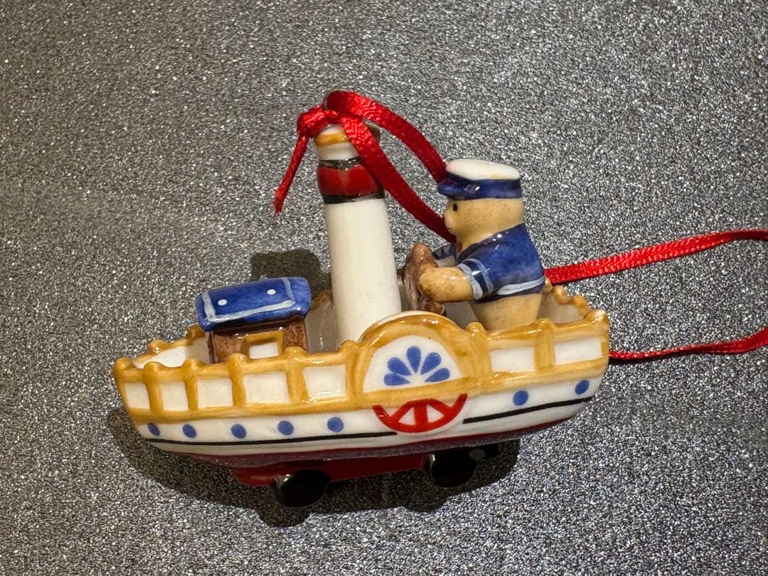 【レア箱付き】ビレロイ＆ボッホ　クリスマスオーナメント　クマ　5個セット