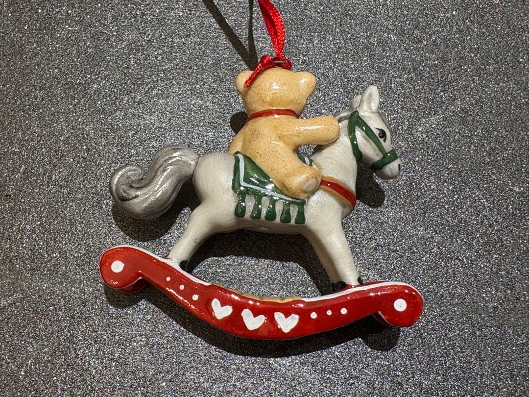 【レア箱付き】ビレロイ＆ボッホ　クリスマスオーナメント　クマ　5個セット