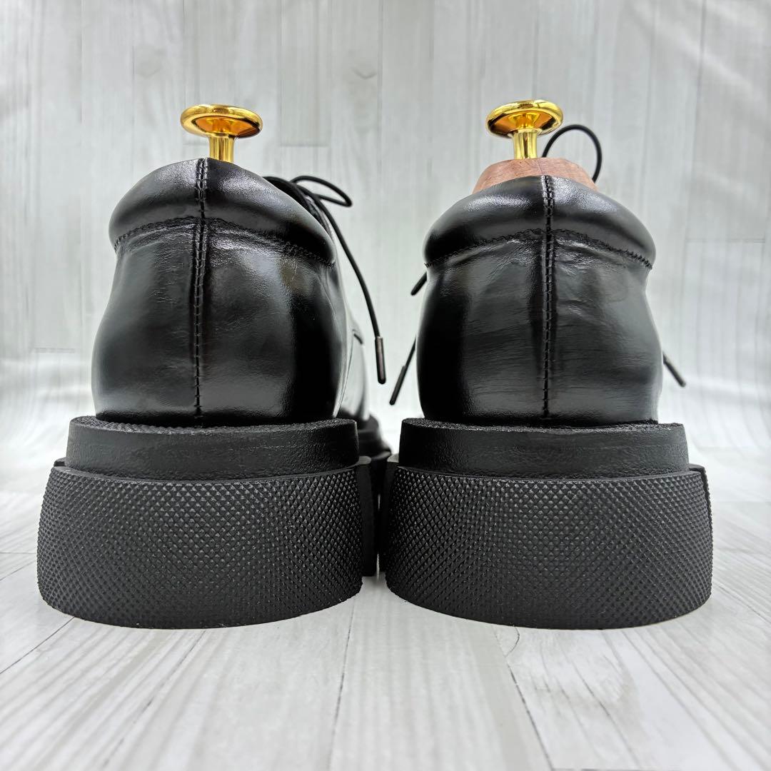 定番✨MANA✨厚底レースアップシューズ 24.5㎝ ブラック