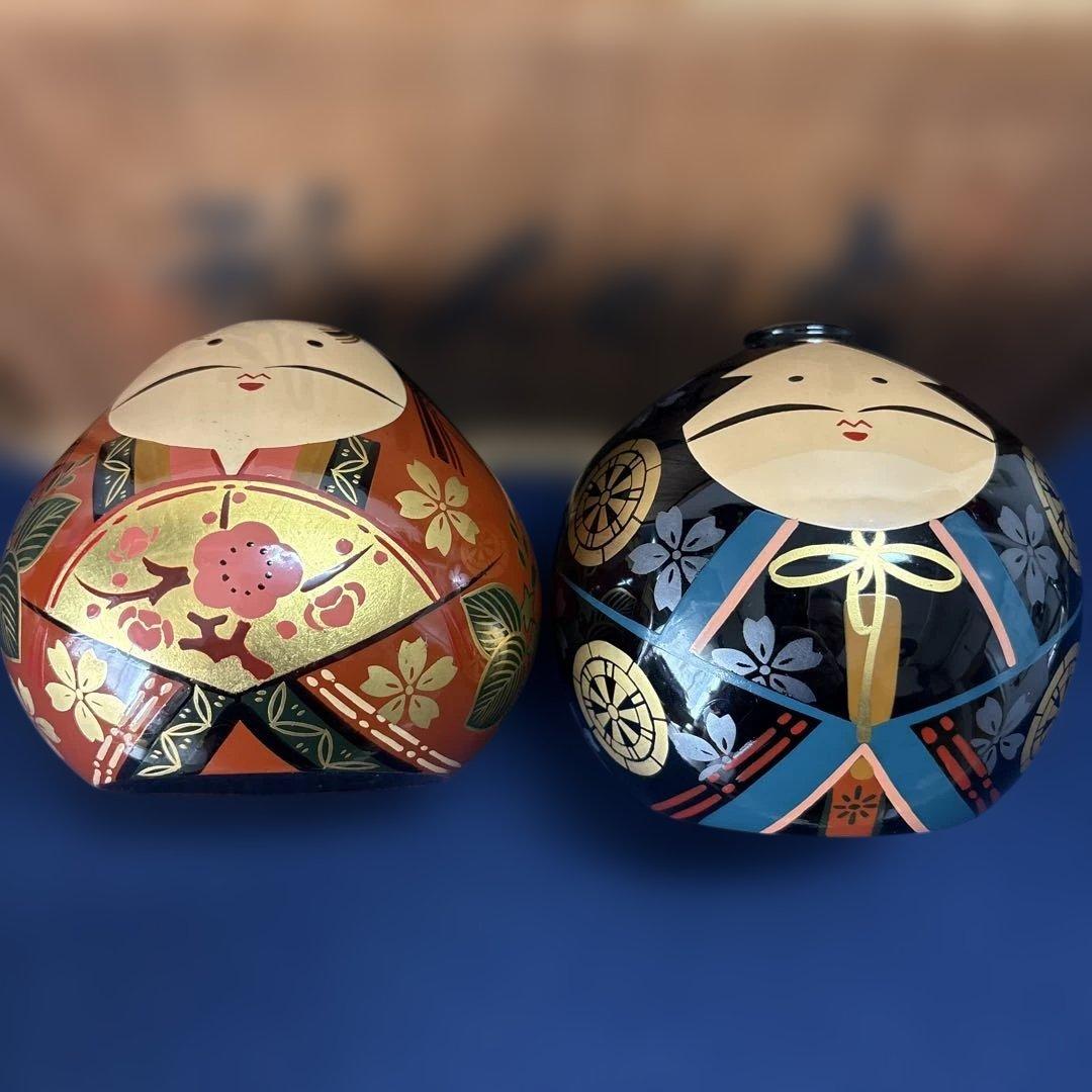 大内人形「木製お雛様」特大