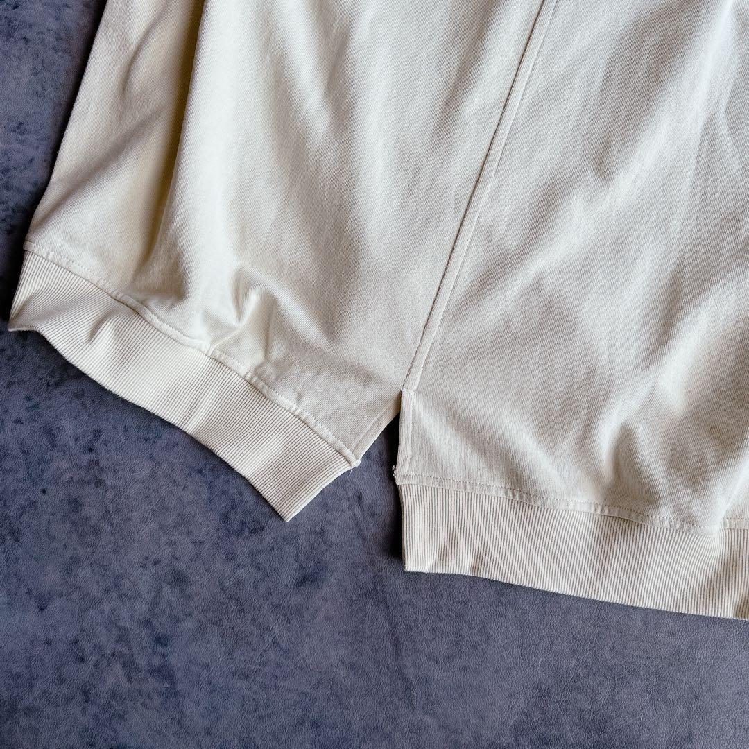 【新品】 tang ⿻ コットン 起毛 ワイドプルオーバー ルーズ ナチュラル