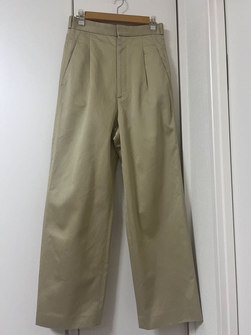 6(ROKU)コットン チノパンツ　マーベルパンツ　34