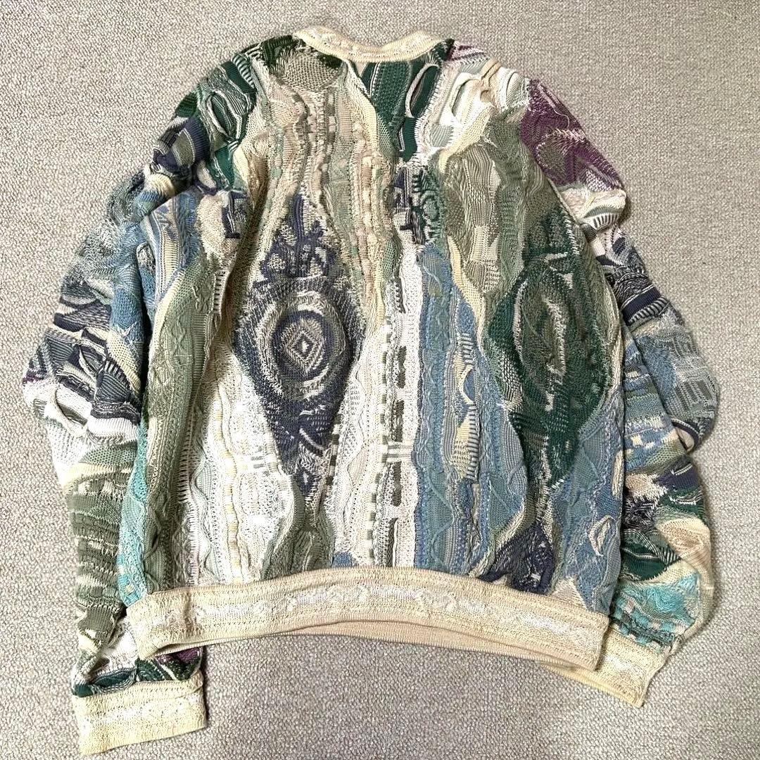 COOGI クージー 3Dニット マルチカラーニット