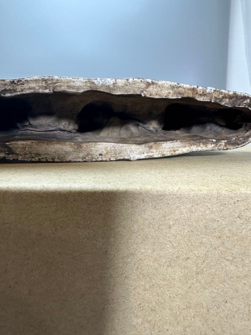 中国美術 文房具 青白磁 筆架 木彫龍 硯 二件