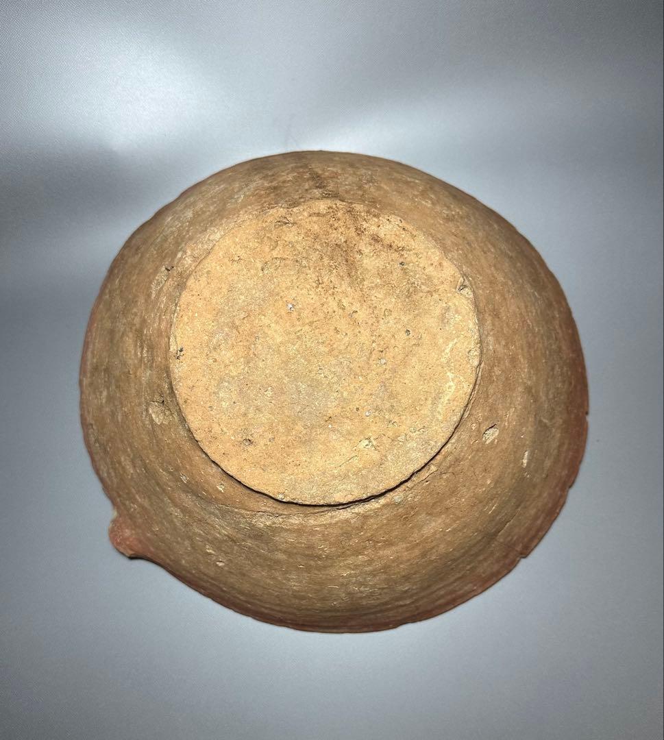 古信楽　大平鉢　明るい肌が美しい　難あり　片口　摺鉢　六古窯