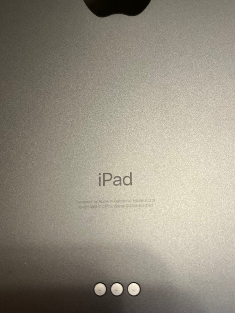 Apple iPad スペースグレー 本体　256GB