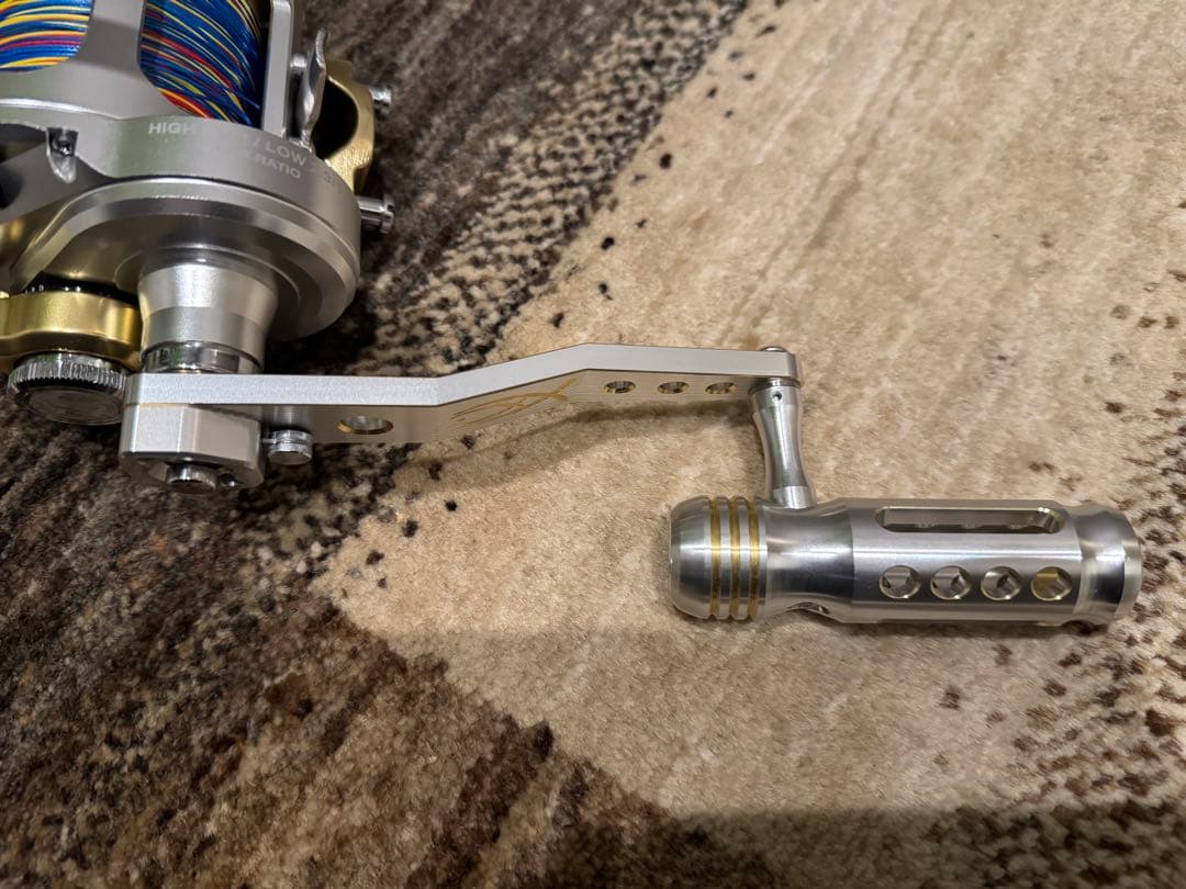 シマノ　タリカ25Ⅱ 新品PE付　パワーハンドル付き