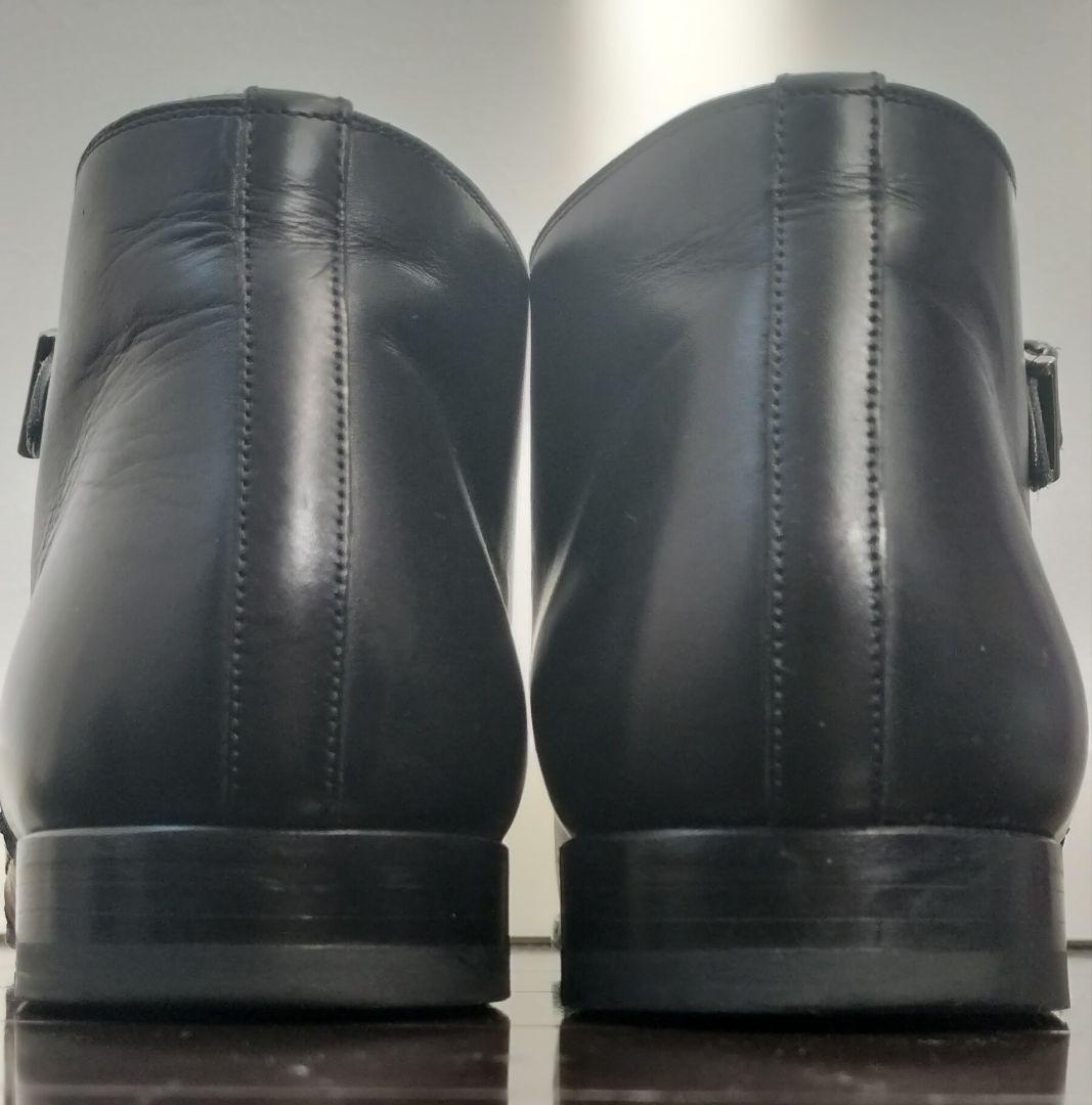 MAGNANNI ダブルモンクレザーチャッカブーツ ブラック 15541