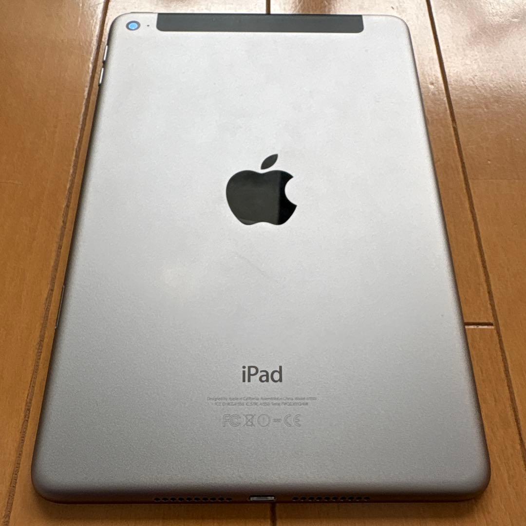 iPad mini 4 Wi-Fi+Cellular 64GB スペースグレー